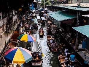 Mercado Río Bangkok