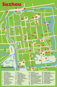 Mapa de Suzhou