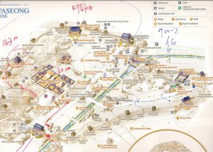 Mapa Fortaleza Hwaseong