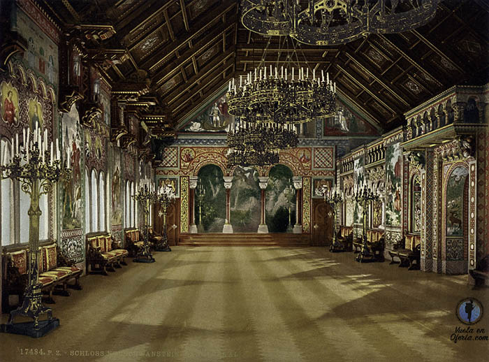 Interior Castillo Neuschwanstein